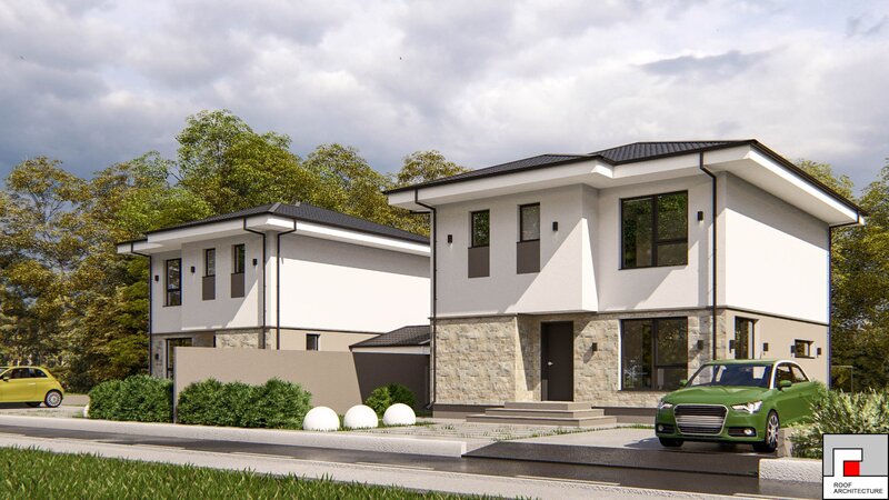 Imobiliare Domnesti Ilfov case noi de vanzare 4 dormitoare p+1 + garaj