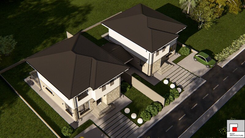 Imobiliare Domnesti Ilfov case noi de vanzare 4 dormitoare p+1 + garaj