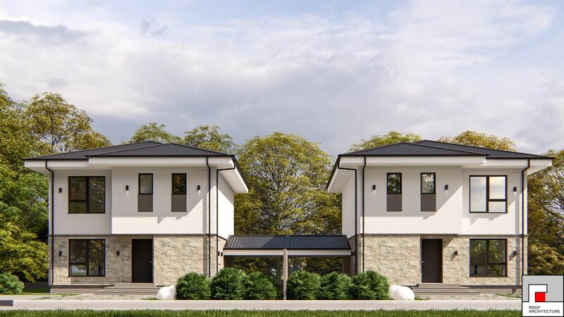 Imobiliare Domnesti Ilfov case noi de vanzare 4 dormitoare p+1 + garaj