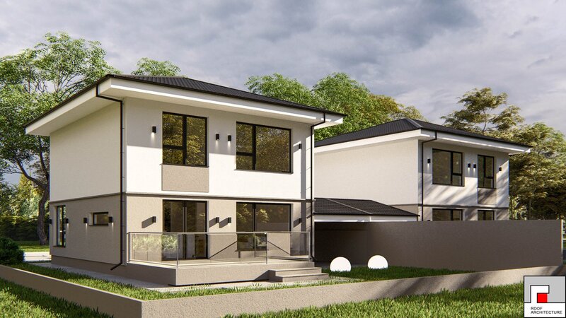 Imobiliare Domnesti Ilfov case noi de vanzare 4 dormitoare p+1 + garaj